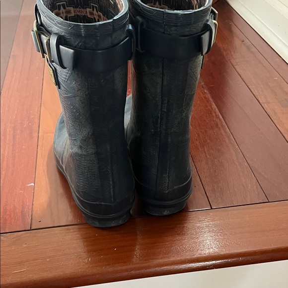 Pendleton Black Patterned Rain Boots - Picture 6 of 6